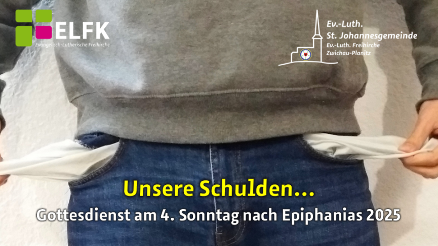 Mann in Jeans zeigt seine leeren Hosentaschen.