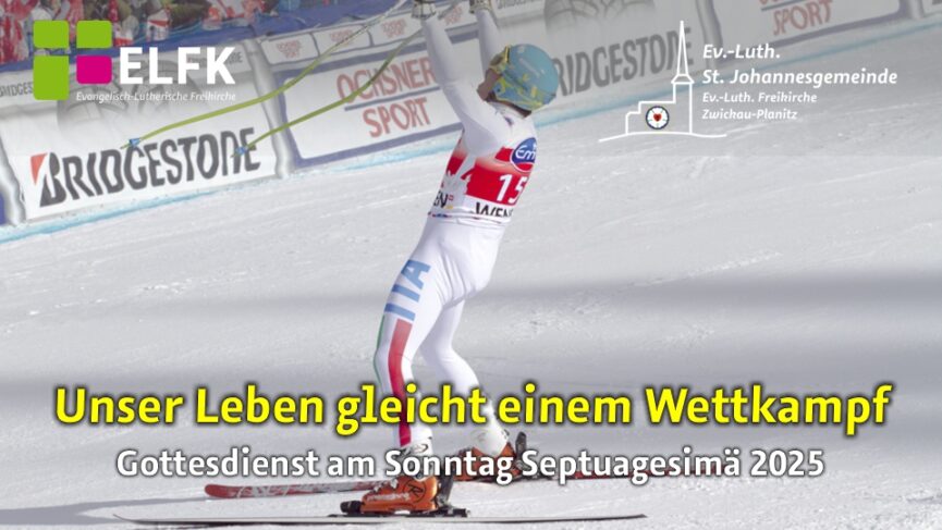 Skifahrer freut sich über seinen Sieg.