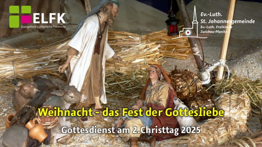 Krippendarstellung mit Maria, Josef und dem Jessukind