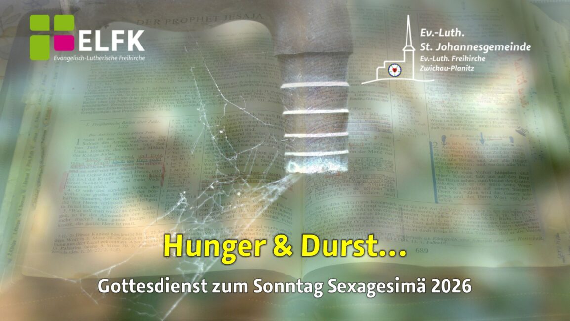 Fotomontage: Im Vordergrund ein Wasserhahn mit Spinnennezt. Im Hintergrund eine Bibel.